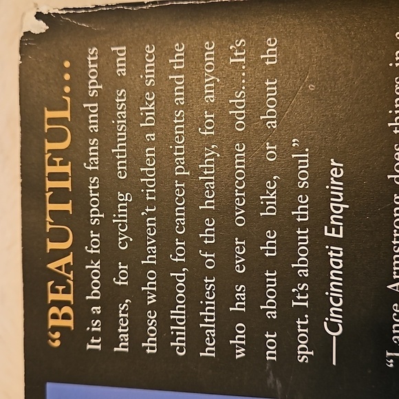 Lance Armstrong " It’s Not About the Bike My Journey Back to Life" Home Accents - Picture 6 of 15